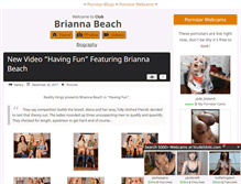 Tablet Screenshot of clubbriannabeach.com